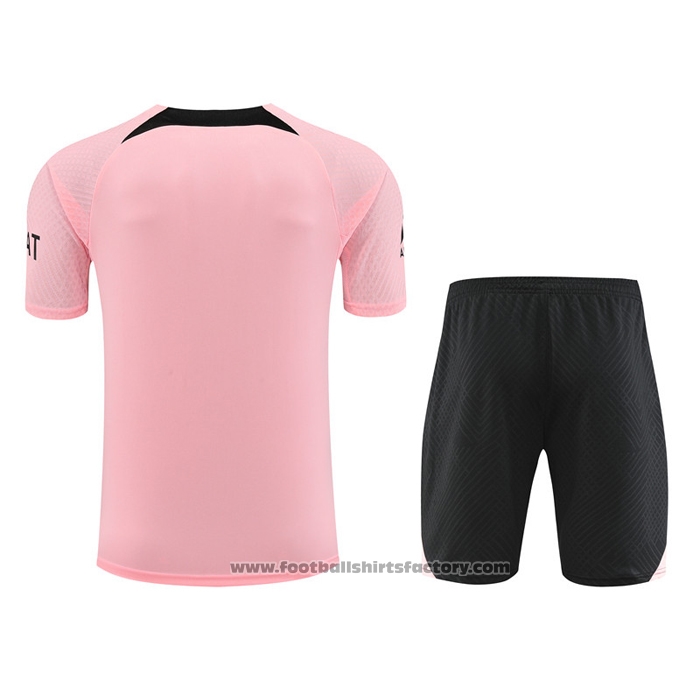 Tracksuit Paris Saint-Germain Short Sleeve 2022-2023 Rosa - Shorts